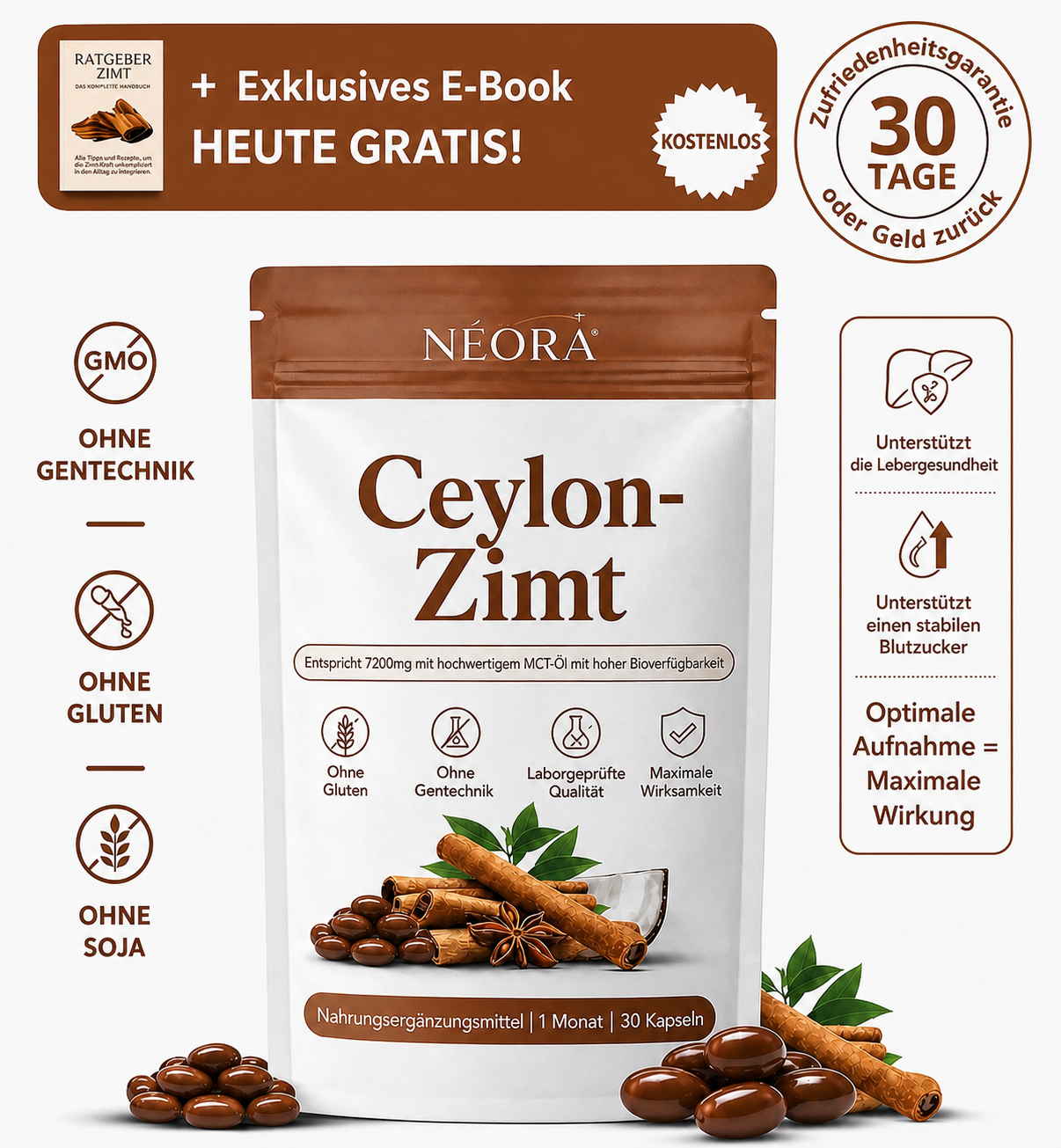 NÉORA – Premium Bio Ceylon-Zimt