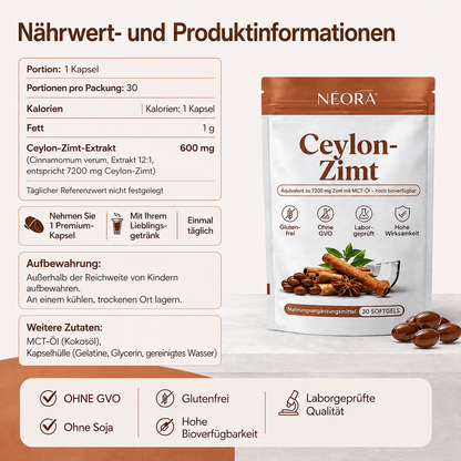 NÉORA – Premium Bio Ceylon-Zimt
