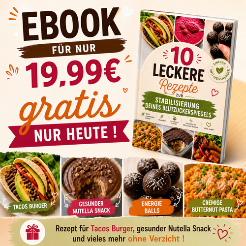 E-Book – 10 genussvolle Rezepte ganz ohne Frust